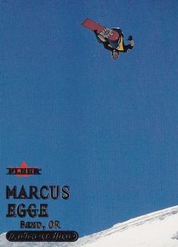 2000 Fleer Adrenaline #80 Marcus Egge Front